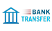 bank transfer accepted in our cashier