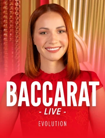 Baccarat Lobby live table streamed by Evolution