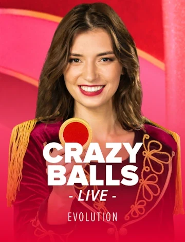 Crazy Balls live table streamed by Evolution